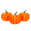 Fantasías Miguel Art.11652 Calabaza 9x9cm 3pz Naranja
