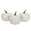 Fantasías Miguel Art.11652 Calabaza 9x9cm 3pz Blanco