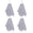 Fantasías Miguel Art.11670 Mini Fantasma 15cm    (aprox 4pz Blanco