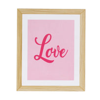 Art.11698 Cuadro Love 18x15cm