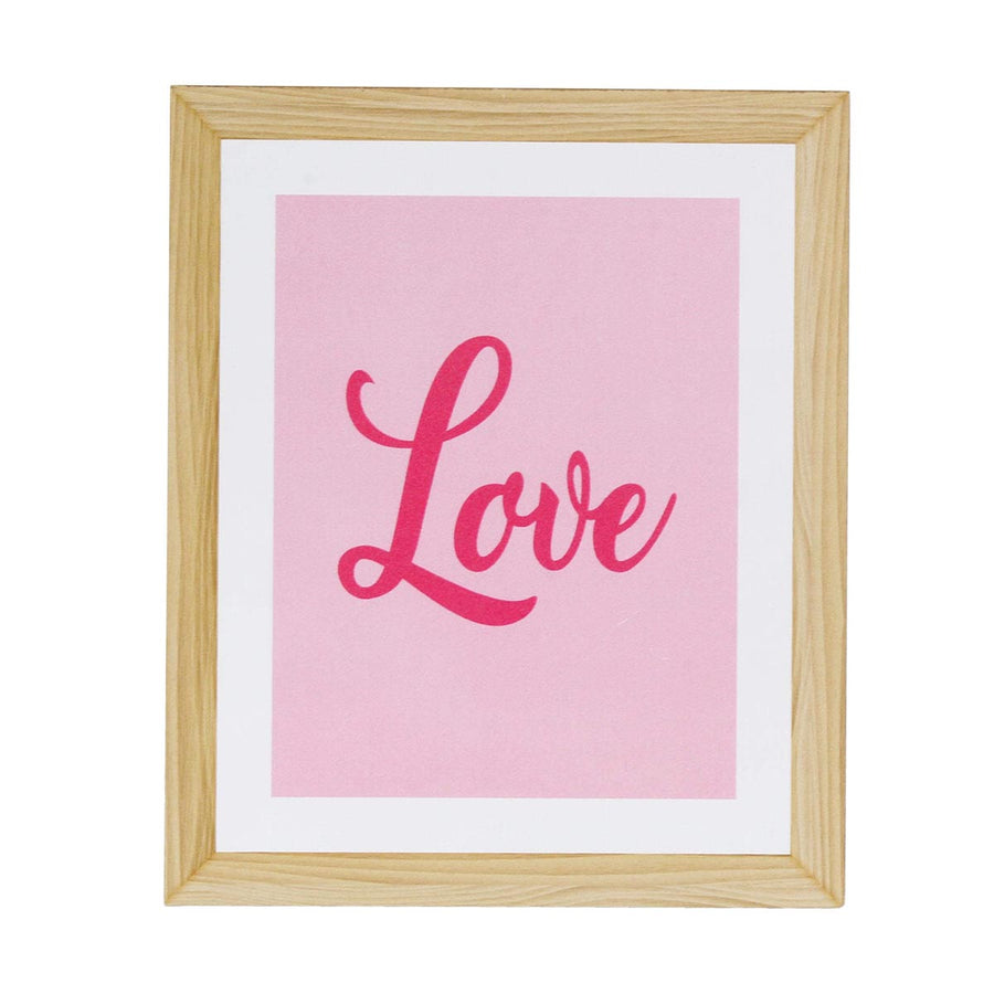 Art.11698 Cuadro Love 18x15cm