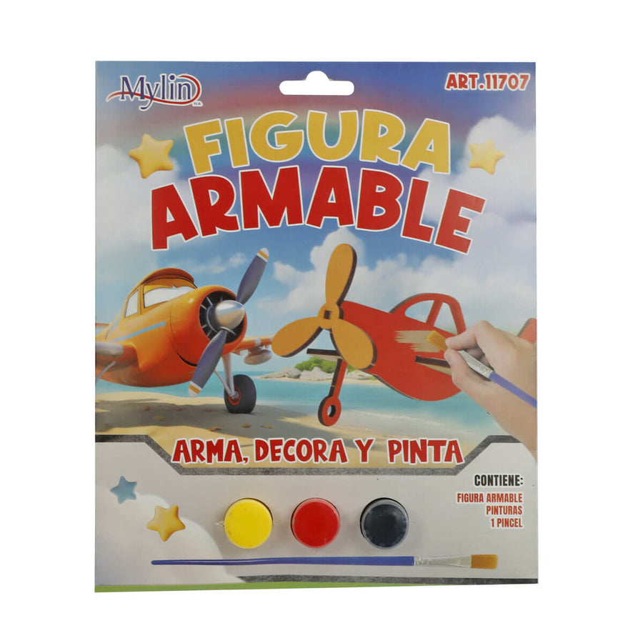 Art.11707 Kit Figura Armable Para Pintar