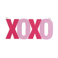 Art.11762 Letrero XoXo 12x28cm 1pz