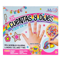 Art.11775 Kit Cuentas Y Dijes Para Pintar