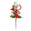 Fantasías Miguel Art.11795 Pick Navidad Caramelo 29cm 1pz Rojo/Blanco