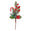 Fantasías Miguel Art.11803 Pick Navidad Caramelo/Dulce 27cm 1pz Rojo/Blanco