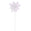 Fantasías Miguel Art.11828 Nochebuena Diamantada/Metálica 50cm 1pz Blanco