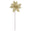Fantasías Miguel Art.11828 Nochebuena Diamantada/Metálica 50cm 1pz Oro