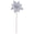 Fantasías Miguel Art.11828 Nochebuena Diamantada/Metálica 50cm 1pz Plata