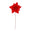 Fantasías Miguel Art.11829 Nochebuena Diamantada/Lentejuela 60cm 1pz Rojo