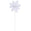 Fantasías Miguel Art.11831 Nochebuena Terciopelo Diamantada 50cm 1pz Blanco/Plata