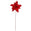 Fantasías Miguel Art.11834 Nochebuena Diamantada/Lentejuela 50cm 1pz Rojo