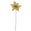 Fantasías Miguel Art.11834 Nochebuena Diamantada/Lentejuela 50cm 1pz Oro
