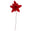 Fantasías Miguel Art.11835 Nochebuena Diamantada/Lentejuela 60cm 1pz Rojo
