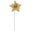 Fantasías Miguel Art.11835 Nochebuena Diamantada/Lentejuela 60cm 1pz Oro