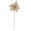Fantasías Miguel Art.11837 Nochebuena Diamantada/Lentejuela 50cm 1pz Champaña