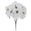 Fantasías Miguel Art.11839 Nochebuena Terciopelo x7 50cm 1pz Blanco