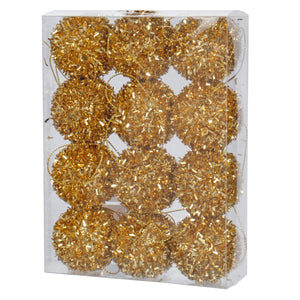 Art.11844 Esfera Escarchada 40mm 12pz