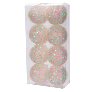 Art.11846 Esfera Escarchada 60cm 8pz