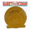 Fantasías Miguel Art.1185 Base 3 Pisos Cup Cakes Color Metálico 28.5x30cm 1pz