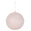 Fantasías Miguel Art.11851 Esfera Escarchada 200mm 1pz Blanco