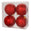 Fantasías Miguel Art.11852 Esfera Diamantada 100mm 4pz Rojo