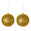 Fantasías Miguel Art.11853 Esfera Diamantada 120mm 2pz Oro