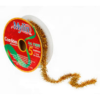 Art.11875 Cordón Escarcha Metalica 7mm 5m