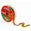 Fantasías Miguel Art.11875 Cordón Escarcha Metalica 7mm 5m Oro