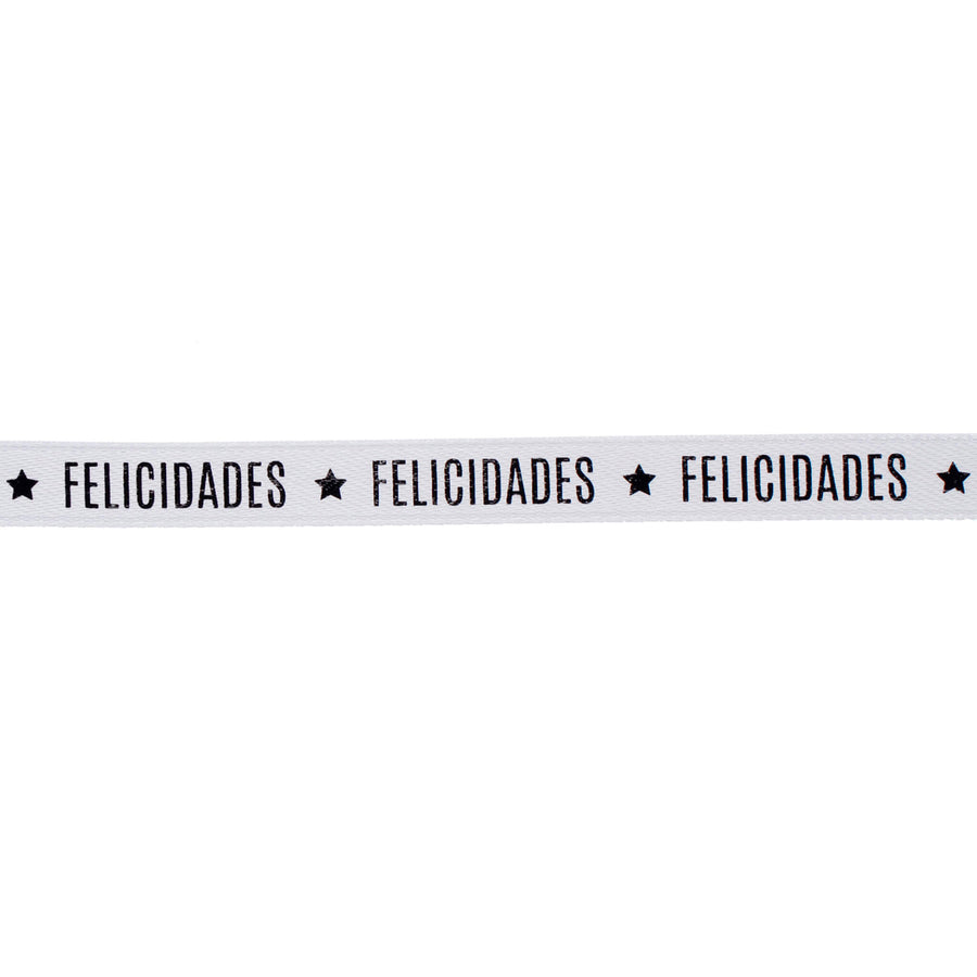 Art.11920 List Satin Felicidade 10mmx10m