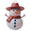 Fantasías Miguel Art.12188 Personaje Navidad 13x10cm   (Aprox) 1pz Muñeco Nieve
