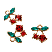 Art.12263 Dije Cereza 15x13mm 3pz