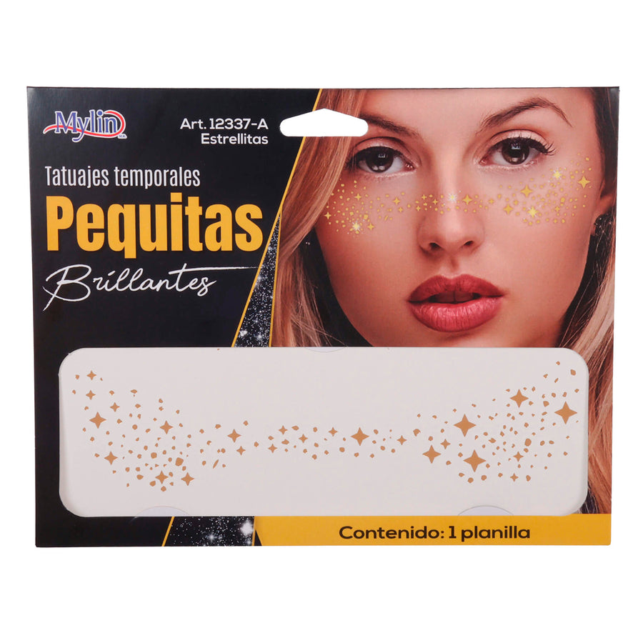 Art.12337 Tatuaje para Cara Diamantada