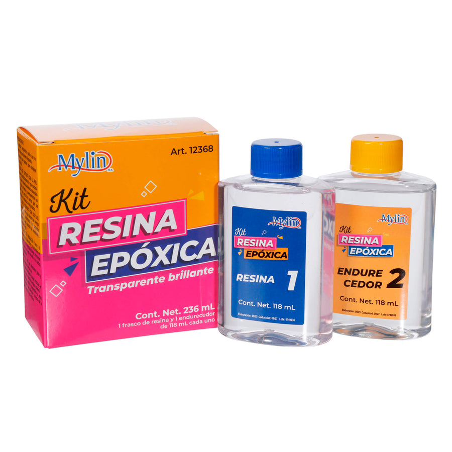 Art.12368 Kit Resina Epóxica 236ml 2pz