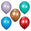 Fantasías Miguel Art.12451 Globos Metálicos 30cm 50pz Surtido