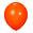 Fantasías Miguel Art.12457 Globos Brillantes 30cm 50pz Naranja