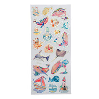 Art.12471 Calcoman Acuarela 24x10cm 1pln