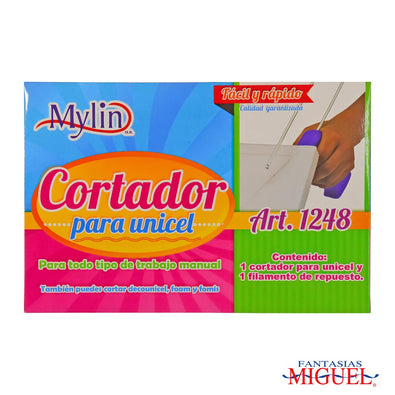 Fantasías Miguel Art.1248 Cortador De Unicel 25.5x17cm 1pz