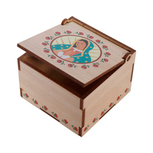 Art.12517 Cajita Virgencita 4.5x6x6cm 1pz