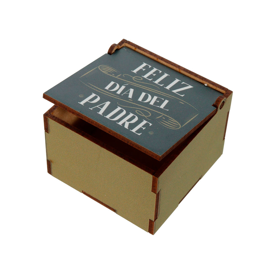 Art.12555 Cajita Papá 4.5x6x6cm 1pz