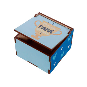 Art.12555 Cajita Papá 4.5x6x6cm 1pz