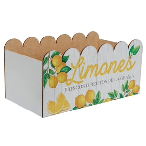 Art.12560 Base Rectangular Limones 12x25x13.5cm 1pz