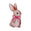 Fantasías Miguel Art.12567 Conejo Moño 29.5x16x8.5cm 1pz Rosa