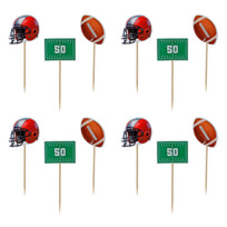 Art.12581 Picks Americano 14x7cm    (aprox) 12pz