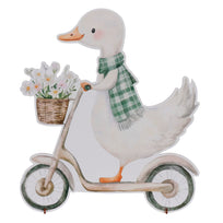 Art.12680 Pato en Patín 30x26.5x8.5cm 1pz