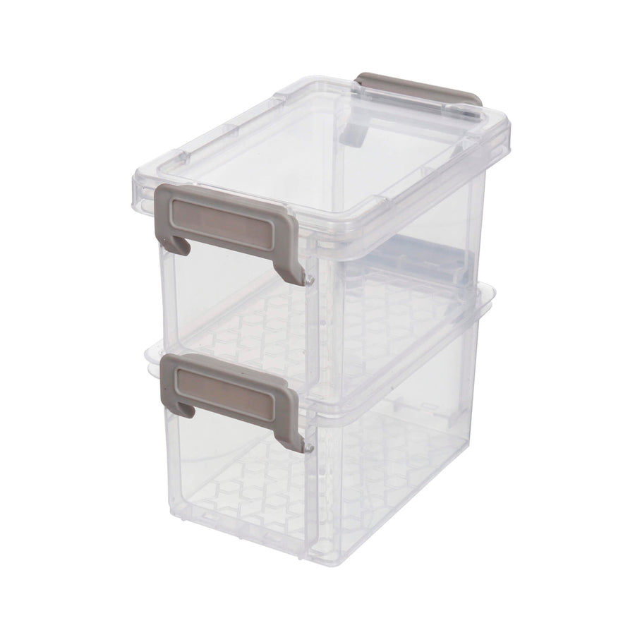 Art.12699 Caja Plast 12,6x12x8cm 2pz