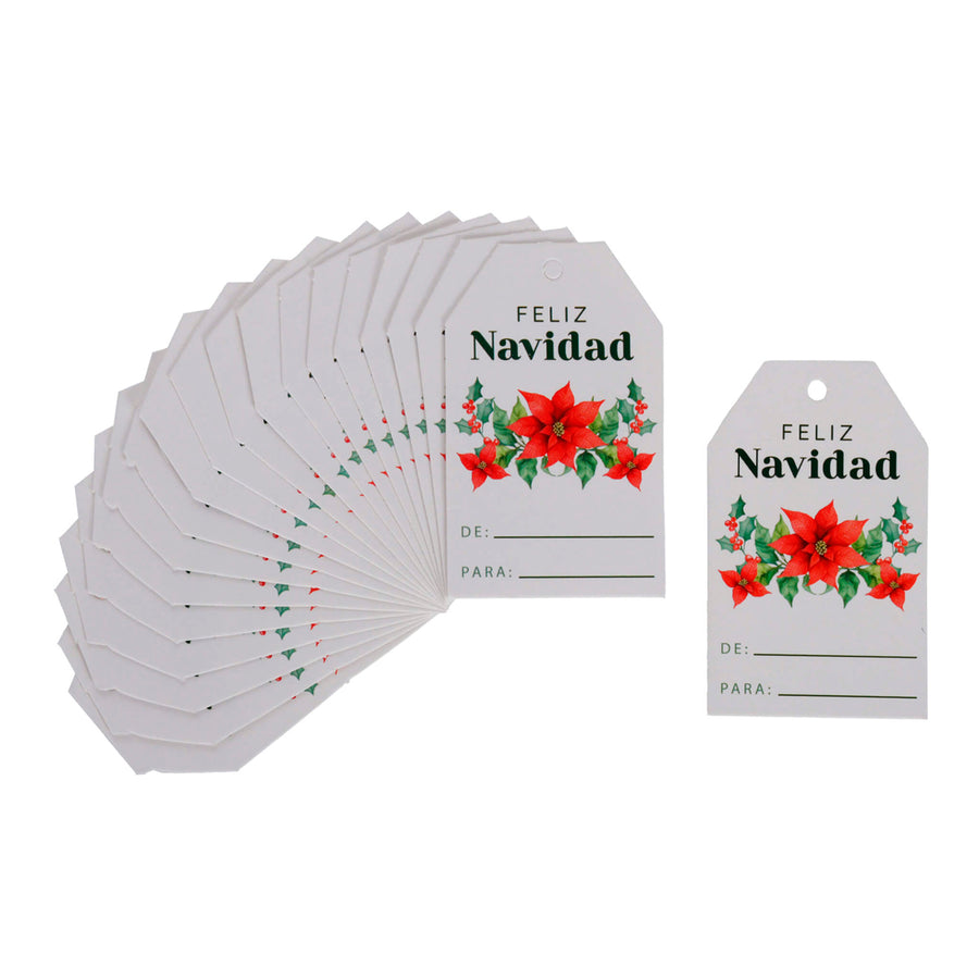 Art.12794 Tarjetas De Navidad 6.5X4CM 20PZ