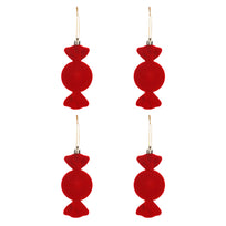 Art.12952 Caramelo Terciopelo 13cm C/4pz