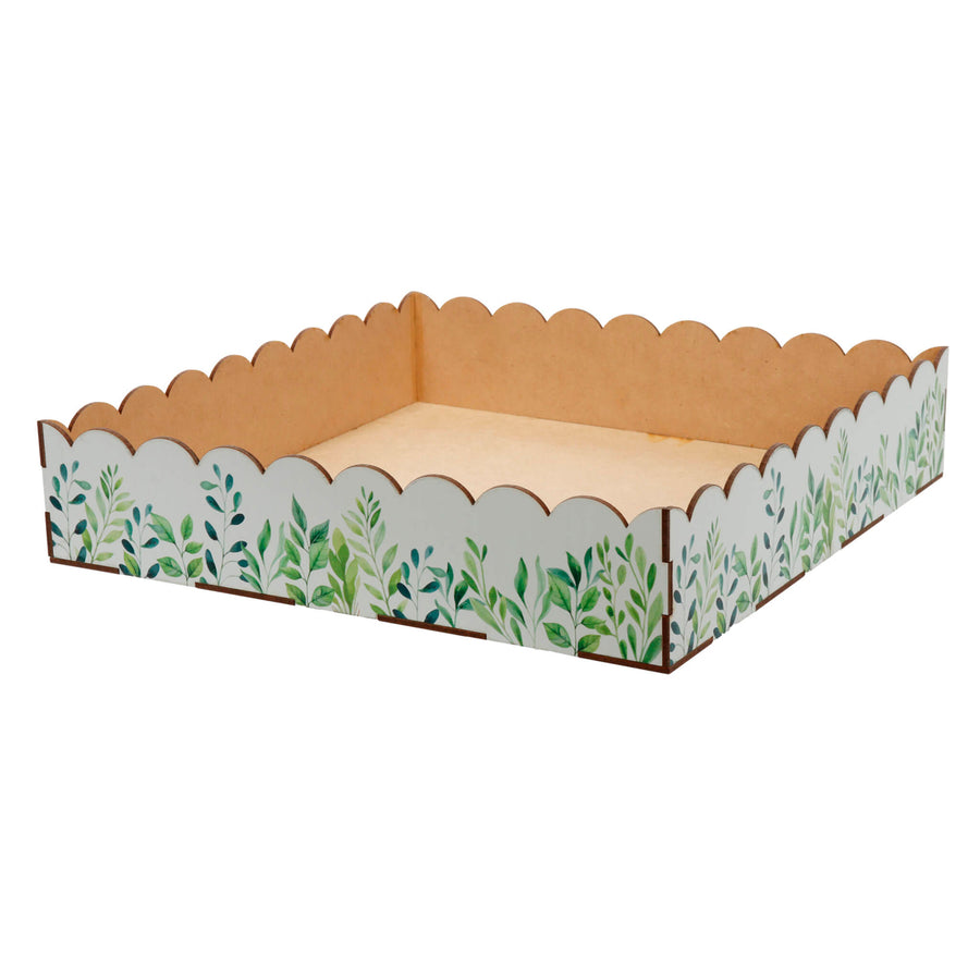 Art.13189 Base Ondas con Hojas