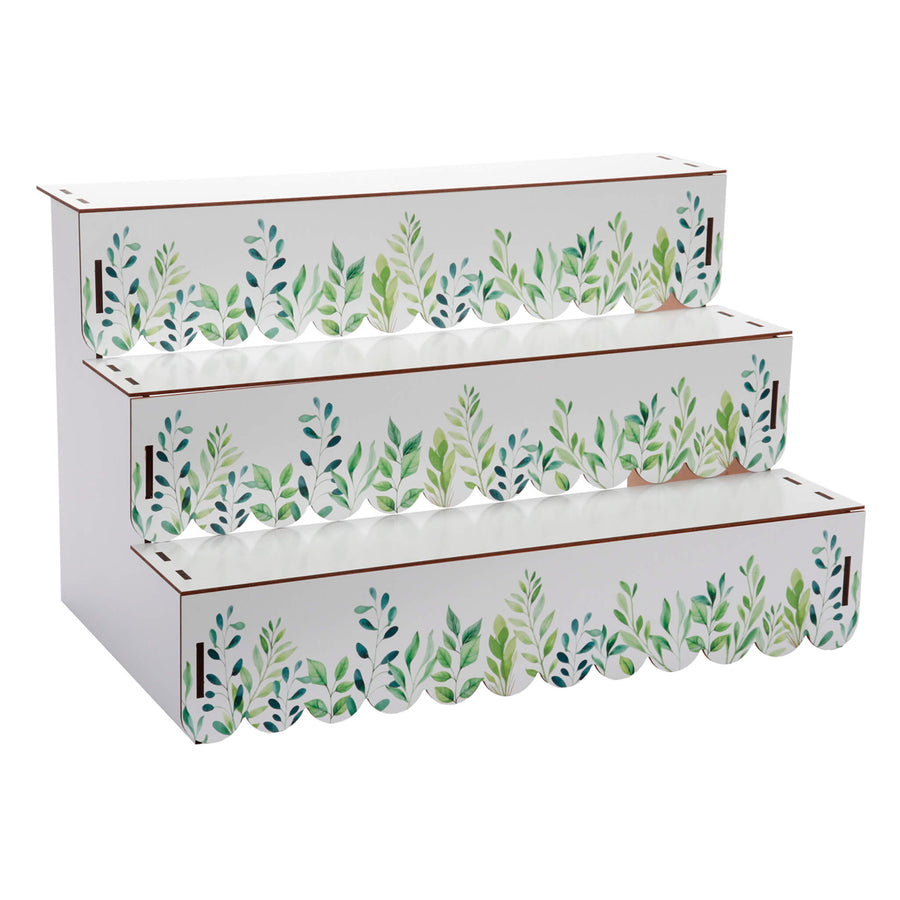 Art.13190 Base 3 Pisos Hojas 31x50x30cm